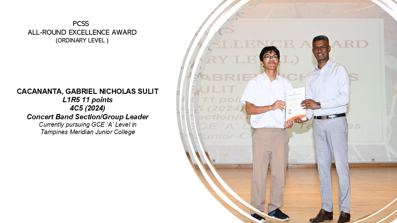 ALL-ROUND EXCELLENCE AWARD 19