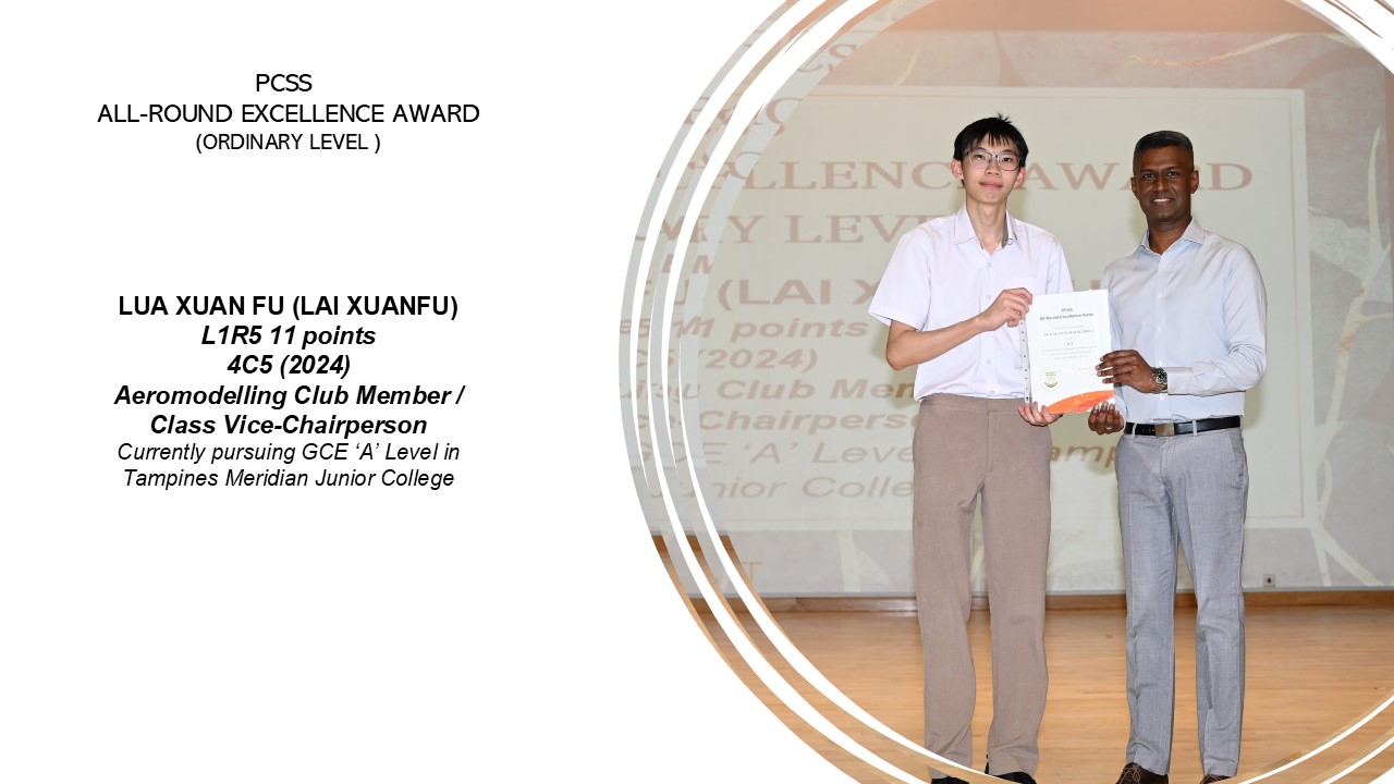 ALL-ROUND EXCELLENCE AWARD 20