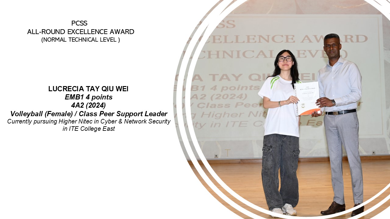 ALL-ROUND EXCELLENCE AWARD 2