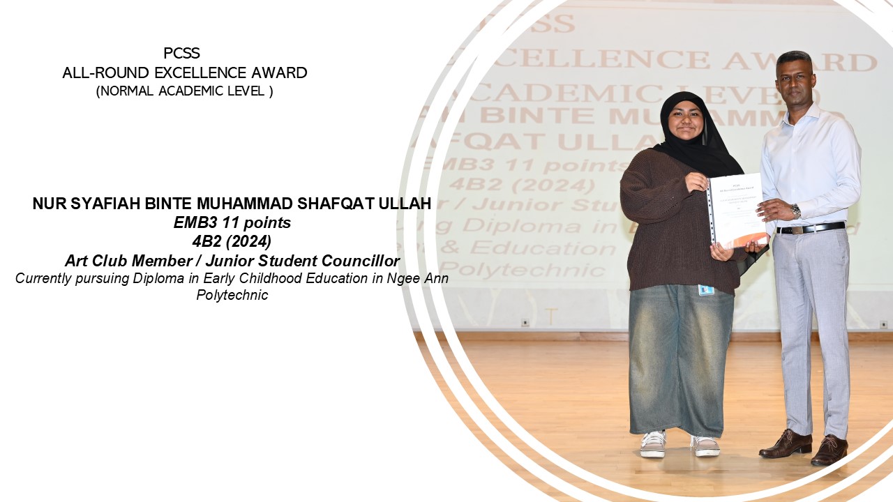 ALL-ROUND EXCELLENCE AWARD 9