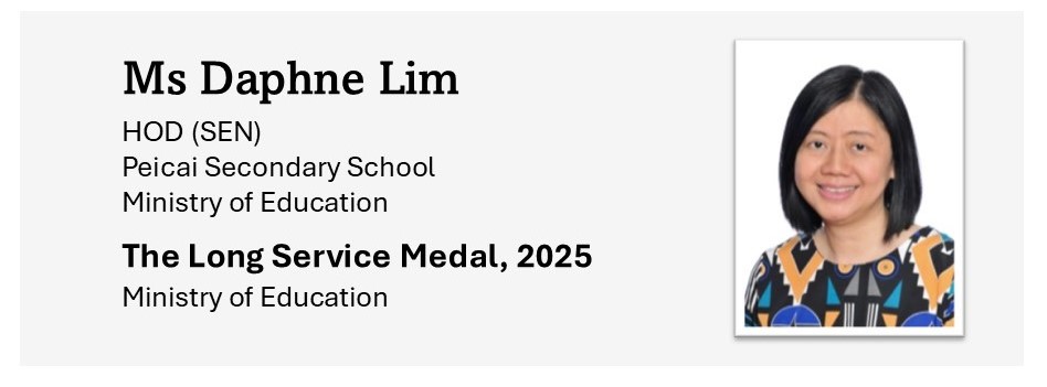 long term service award Daphene