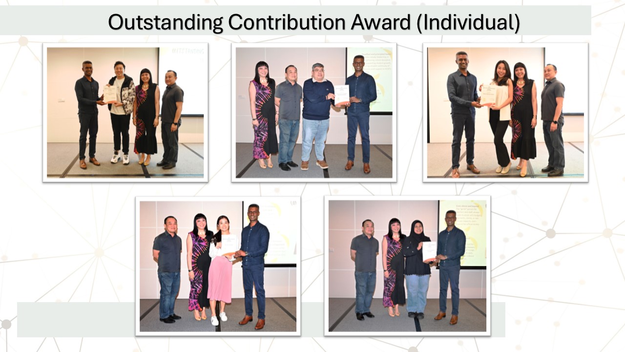 Outstanding Contribution Award Individual