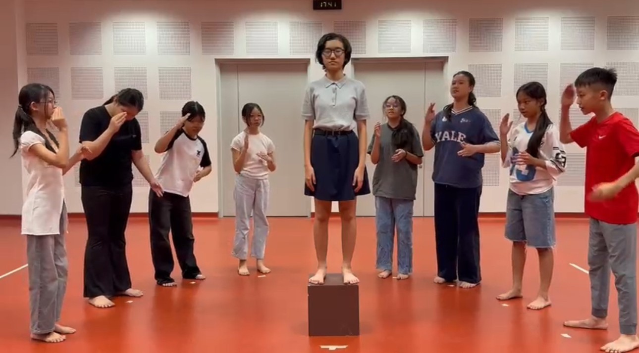 From Script to Screen: Drama Club members confidently