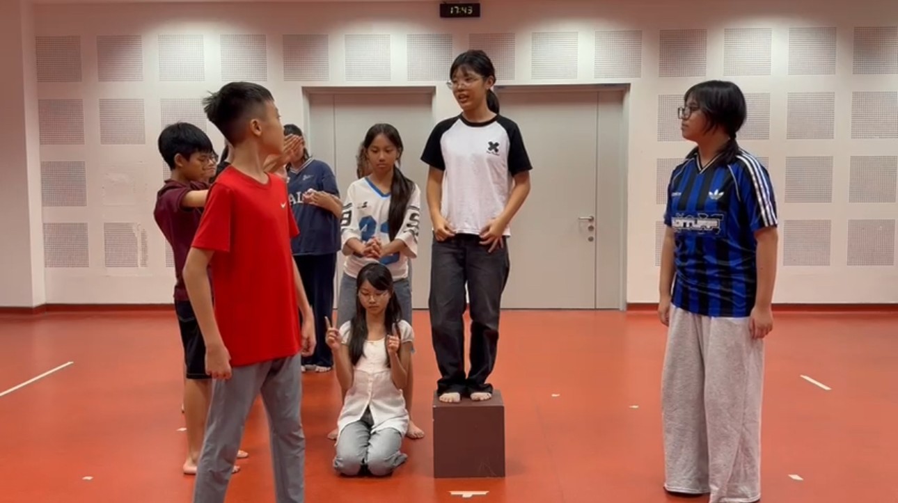 Behind the Scenes: Students bringing their characters and story to life during ISDC filming